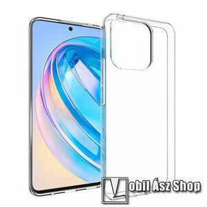 Szilikon védő tok / hátlap - ÁTLÁTSZÓ - HUAWEI Honor X8a kép