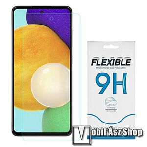 Flexible 9H Nano Glass rugalmas edzett üveg képernyővédő fólia, 0, 15 mm vékony, a képernyő sík részét védi - SAMSUNG Galaxy A54 (SM-A546) / Galaxy S23 FE (SM-S711) kép