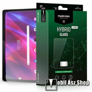 MYSCREEN HYBRIDGLASS Lite Flexible 7H rugalmas edzett üveg képernyővédő fólia, 0, 15 mm vékony, a képernyő sík részét védi - ÁTLÁTSZÓ - Lenovo Yoga Tab 11 - GYÁRI kép