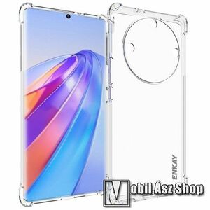 ENKAY HAT PRINCE szilikon védő tok / hátlap - FÉNYES - ÁTLÁTSZÓ - erősített sarkok, ERŐS VÉDELEM! - HUAWEI Honor X40 kép