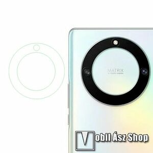Kamera lencsevédő karcálló edzett üveg - 1db, 9H, 0, 33mm, Arc Edge - HUAWEI Honor X40 kép
