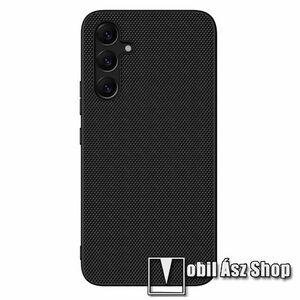 NILLKIN TEXTURED műanyag védő tok / hátlap - szilikon szegély, textúrált mintás - FEKETE - SAMSUNG Galaxy A54 (SM-A546) - GYÁRI kép