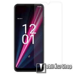 Előlap védő karcálló edzett üveg - 0, 3 mm vékony, 9H, Arc Edge, A képernyő sík részét védi - TELEKOM T PHONE PRO 5G (Revvl 6 Pro 5G) / T Phone Pro 5G (2023) kép
