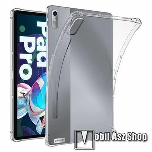 Szilikon védő tok / hátlap - ÁTLÁTSZÓ - erősített sarkok - Lenovo Tab P11 Pro (Gen 2) kép