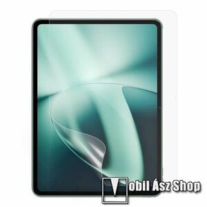 Képernyővédő fólia - HD Clear - 1db, törlőkendővel, A képernyő sík részét védi! - OnePlus Pad / Oppo Pad 2 kép