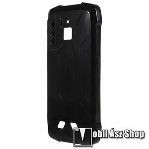 Szilikon védő tok / hátlap - FEKETE - Cubot King Kong 6 kép