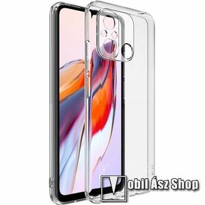IMAK UX-10 szilikon védő tok / hátlap - 1, 3mm vékony - ÁTLÁTSZÓ - Xiaomi Redmi 12C / Redmi 11A / Poco C55 - GYÁRI kép