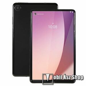 Szilikon védő tok / hátlap - FEKETE - Lenovo Tab M8 (4rd Gen) (TB-300) kép