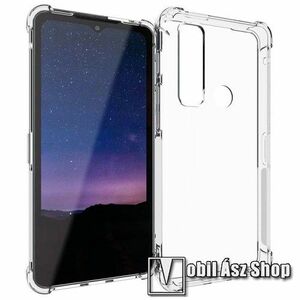 Szilikon védő tok / hátlap - FÉNYES - ÁTLÁTSZÓ - erősített sarkok - MOTOROLA Defy 2 / CAT S75 kép