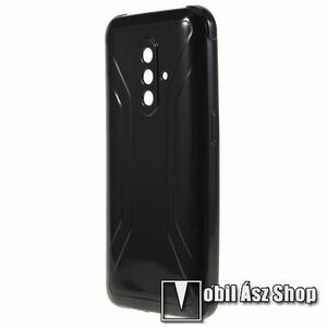 Szilikon védő tok / hátlap - FEKETE - Blackview BV5200 / BV5200 Pro kép
