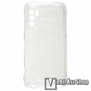 Szilikon védő tok / hátlap - ÁTLÁTSZÓ - Cubot KingKong 5 Pro kép