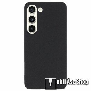 Műanyag védő tok / hátlap - MATT FEKETE - SAMSUNG Galaxy S23 (SM-S911) kép
