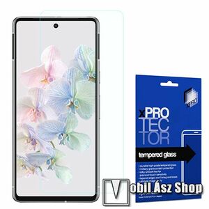 Xpro előlap védő karcálló edzett üveg - 0, 33 mm vékony, 9H, Arc Edge, A képernyő sík részét védi - Google Pixel 7 - GYÁRI kép