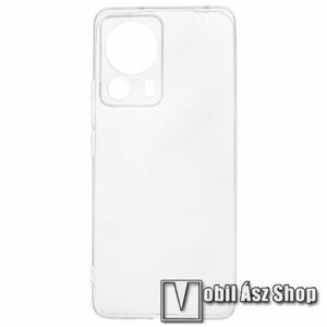 Szilikon védő tok / hátlap - ÁTLÁTSZÓ - Xiaomi 13 Lite / Civi 2 kép