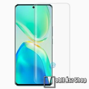 RURIHAI 3D Full Glue UV Liquid előlap védő karcálló edzett üveg, 0.26mm, UV lámpával - ÁTLÁTSZÓ - A TELJES KIJELZŐT VÉDI! - OnePlus 8 / vivo S15 Pro / Xiaomi Civi 2 / Xiaomi 13 Lite - GYÁRI kép
