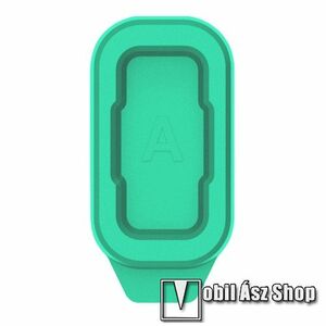 Okosóra szilikon töltőnyílás porvédő dugó - 1db - MENTAZÖLD - Coros Pace 2 / Apex / Vertix / Vertix 2 / Xiaomi Amazfit Falcon kép