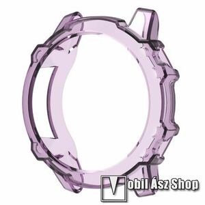 Okosóra szilikontok - ÁTTETSZŐ LILA - Xiaomi Amazfit Falcon kép