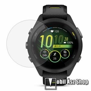Garmin Forerunner 265S, TPU okosóra képernyővédő fólia, 1db, Clear, törlőkendővel kép