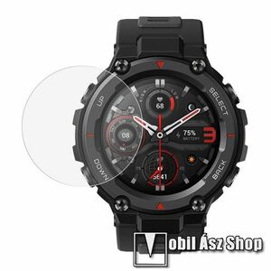 Xiaomi Amazfit T-Rex Pro, TPU okosóra képernyővédő fólia, 1db, Clear, törlőkendővel kép
