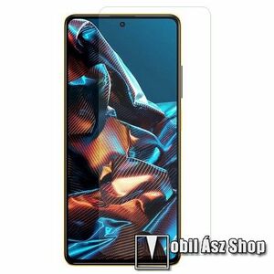 Előlap védő karcálló edzett üveg - 0, 3 mm vékony, 9H, Arc Edge, A képernyő sík részét védi - Xiaomi Poco X5 Pro / Redmi Note 12 Pro Speed / Redmi Note 12 Pro 5G / Note 12 Pro Plus kép