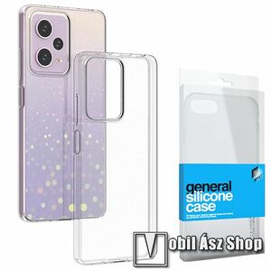 Xpro szilikon védő tok / hátlap - ULTRAVÉKONY! 0.33mm - ÁTLÁTSZÓ - Xiaomi Poco X5 Pro / Redmi Note 12 Pro Speed / Redmi Note 12 Pro 5G - GYÁRI kép