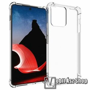 Szilikon védő tok / hátlap - FÉNYES - ÁTLÁTSZÓ - erősített sarkok - Motorola ThinkPhone kép