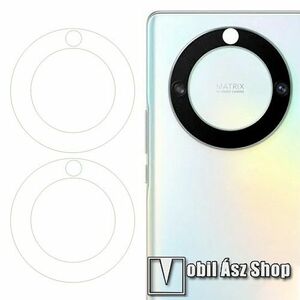 Kamera lencsevédő karcálló edzett üveg - 2db, 9H, 0, 33mm, Arc Edge - HUAWEI Honor X9a / Honor Magic5 Lite kép