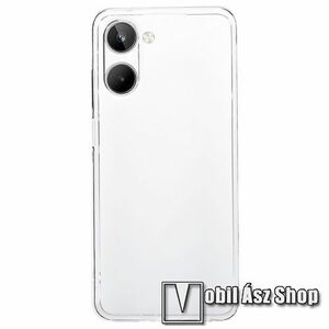 Szilikon védő tok / hátlap - ÁTLÁTSZÓ - Realme 10 4G kép