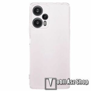 Szilikon védő tok / hátlap - ÁTLÁTSZÓ - Xiaomi Redmi Note 12 Turbo / Poco F5 kép