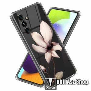 Szilikon védő tok / hátlap - VIRÁG MINTÁS - SAMSUNG Galaxy A24 4G (SM-A245F/DS) kép