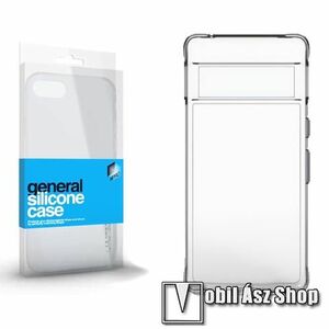 Xpro szilikon védő tok / hátlap - ULTRAVÉKONY! 0.33mm - ÁTLÁTSZÓ - Google Pixel 7 - GYÁRI kép