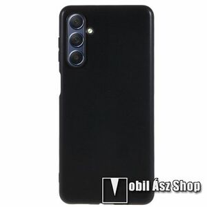 Szilikon védő tok / hátlap - MATT - FEKETE - SAMSUNG Galaxy M54 (SM-M546) kép