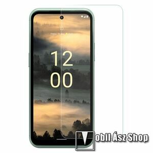 Előlap védő karcálló edzett üveg - 0, 3 mm vékony, 9H, Arc Edge, A képernyő sík részét védi - NOKIA XR21 / HMD XR21 kép