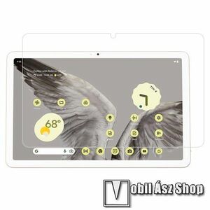 Előlap védő karcálló edzett üveg - 0, 3mm vékony, 9H, Arc Edge, A képernyő sík részét védi - Google Pixel Tablet kép