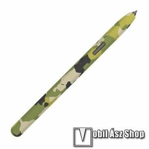 LOVE MEI szilikon védő tok SAMSUNG Galaxy Tab S Pen-hez - ZÖLD TEREPMINTÁS - ultravékony, szilikon, csúszásgátló, A CERUZA NEM TARTOZÉK! - SAMSUNG Galaxy Tab S6 lite / S7 / S8 / S8 Plus / S8 Ultra / S9 / S9 Plus / S9 Ultra - GYÁRI kép