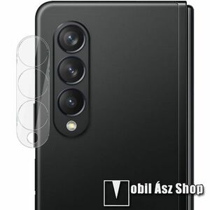 IMAK kamera lencsevédő üvegfólia - 1db, 9H, Arc Edges - SAMSUNG Galaxy Z Fold4 5G (SM-F936) - GYÁRI kép