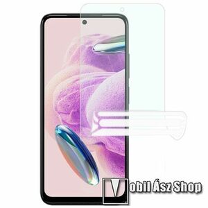 Képernyővédő fólia - Ultra Clear, PET (műanyag) - 1db, törlőkendővel, A TELJES KIJELZŐT VÉDI! - Xiaomi Redmi Note 12S 4G kép
