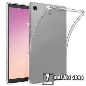 Szilikon védő tok / hátlap - ÁTLÁTSZÓ - erősített sarkok - Lenovo Tab M8 (4rd Gen) (TB-300) kép