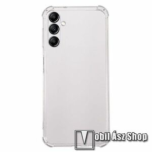 Szilikon védő tok / hátlap - FÉNYES - ÁTLÁTSZÓ - erősített sarkok - SAMSUNG Galaxy A14 5G (SM-A146) / 4G (SM-A145) kép