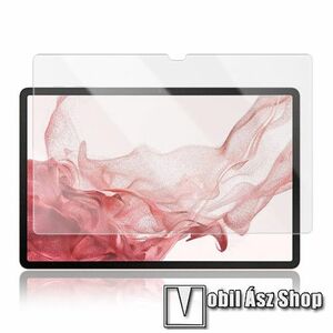 MOCOLO Előlap védő karcálló edzett üveg - 0, 3mm vékony, 9H, Arc Edge, A képernyő sík részét védi - SAMSUNG Galaxy Tab S9 Plus (SM-X810/X816) / Tab S8 Plus (SM-X800/X806) / Tab S7 Plus / Tab S7 FE / Tab S7 FE 5G - GYÁRI kép