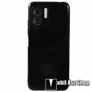 Szilikon védő tok / hátlap - FEKETE - Doogee N50 kép
