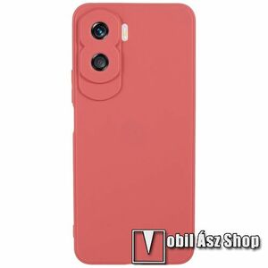 Szilikon védő tok / hátlap kameravédelemmel - PIROS - HUAWEI Honor X50i kép