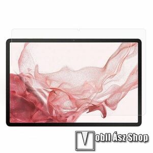 Képernyővédő fólia - HD Clear - 1db, törlőkendővel, A TELJES KIJELZŐT VÉDI! - SAMSUNG Galaxy Tab S9 / Tab S9 FE / Tab S8 / Tab S7 kép
