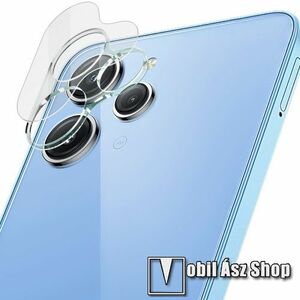 IMAK kamera lencsevédő üvegfólia - 1db, 9H, Arc Edges - ÁTLÁTSZÓ - Xiaomi Redmi 12 4G / Redmi Note 12R / Redmi 12 5G / Poco M6 Pro 5G - GYÁRI kép