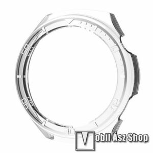 Okosóra műanyag védő tok / keret - ÁTLÁTSZÓ - HUAWEI Watch 4 Pro kép