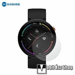 Xiaomi Amazfit Nexo, Sunshine Hydrogel TPU okosóra képernyővédő fólia, Ultra Clear, Önregeneráló!, 1db kép