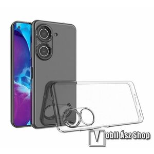 Szilikon védő tok / hátlap - ÁTLÁTSZÓ - ASUS Zenfone 10 / Zenfone 9 kép