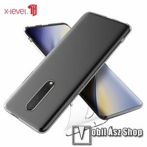 X-LEVEL szilikon védő tok / hátlap - ÁTLÁTSZÓ - OnePlus 7 - GYÁRI kép