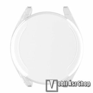 Okosóra szilikon védő tok / keret - ÁTLÁTSZÓ - Szilikon előlapvédő is! - HUAWEI Watch Buds kép