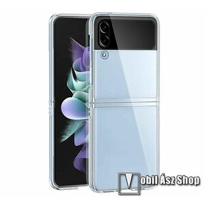 Műanyag védő tok / hátlap - ÁTLÁTSZÓ - SAMSUNG Galaxy Z Flip4 5G kép
